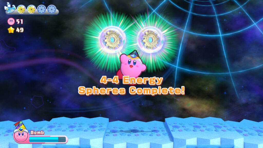 Kirby's Return to Dreamland Deluxe: 4-4 lokalizacje sfer energii