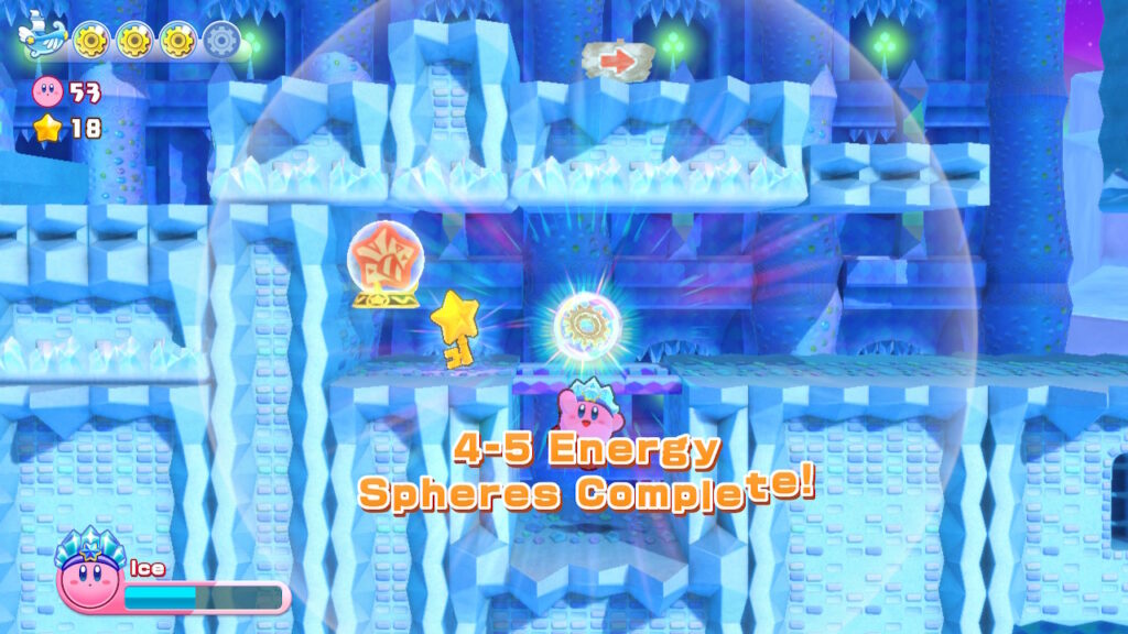 Kirby's Return to Dreamland Deluxe: 4-5 lokalizacji kul energii