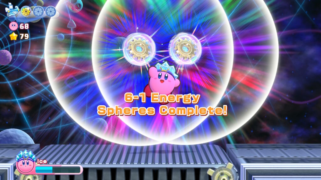 Kirby's Return to Dreamland Deluxe: 6-1 lokacje sfer energii
