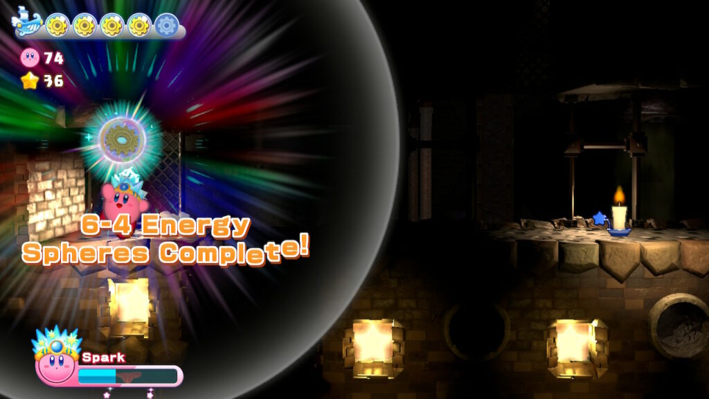 Kirby's Return to Dreamland Deluxe: 6-4 lokalizacje sfer energii