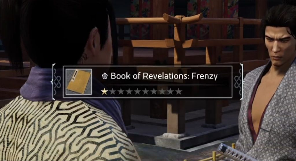 Niczym smok Ishin Books of Revelation lokalizacje