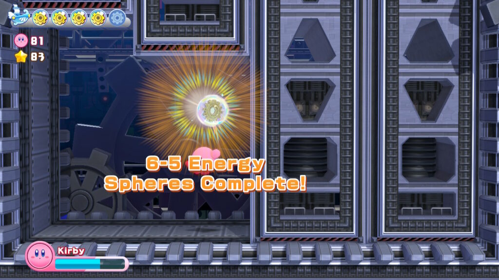 Kirby's Return to Dreamland Deluxe: 6-5 lokalizacji kul energii