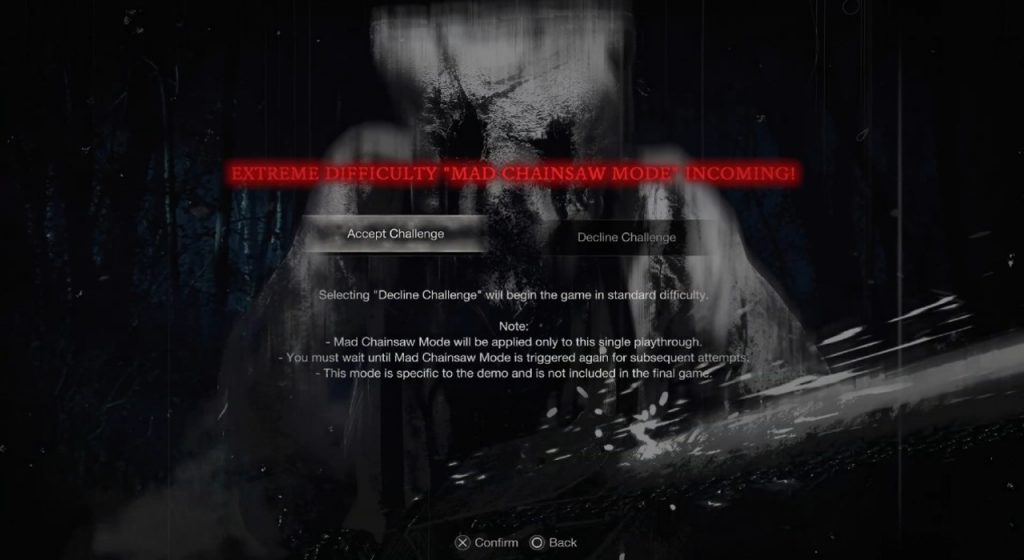 Demo Resident Evil 4 Remake Szalony tryb piły łańcuchowej