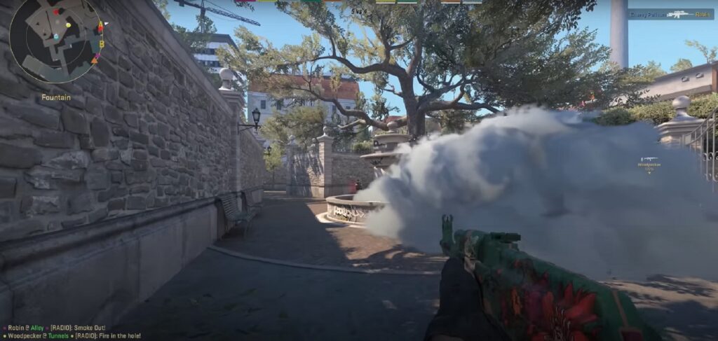 Counter Strike 2 all smoke updates