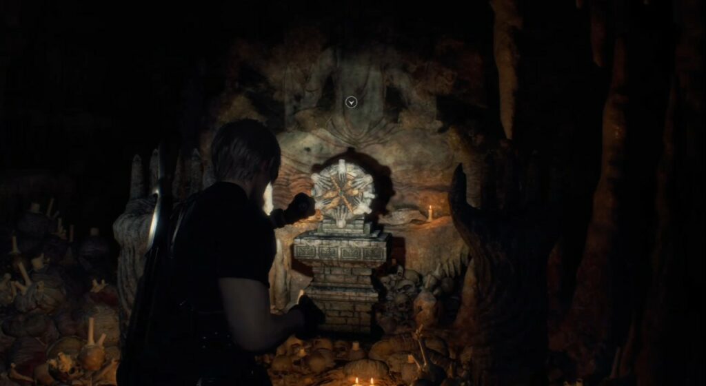 Resident Evil 4 Remake: Kluczowe rozwiązanie łamigłówki z insygniami kościoła