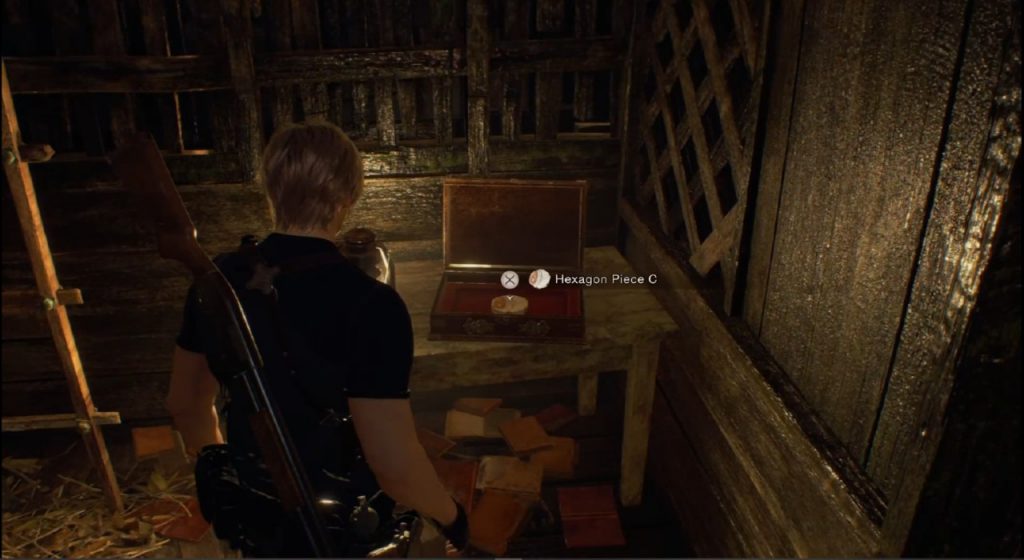 Resident Evil 4 Remake Rozwiązanie zagadki z kamiennym cokołem