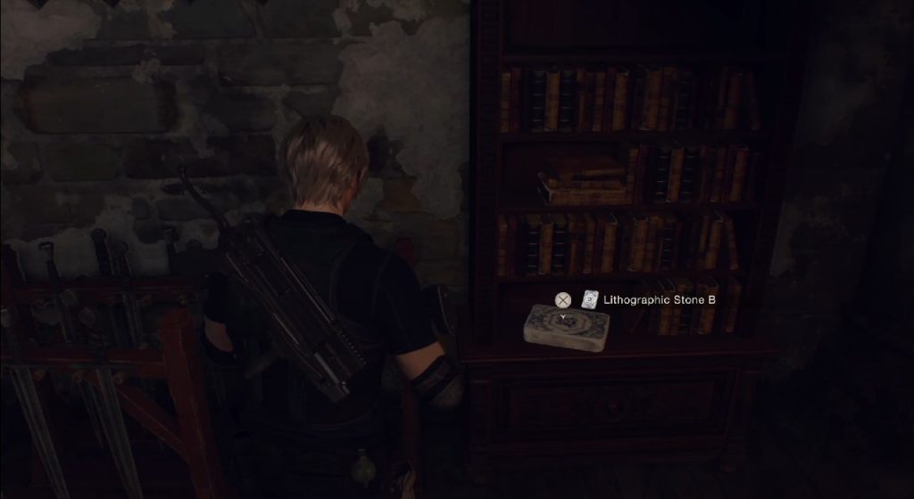 Resident Evil 4 Remake Układanka z kamiennymi płytkami litograficznymi