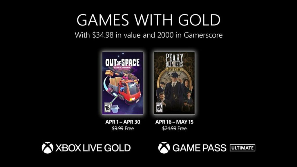 Xbox Live Gold Games na kwiecień 2023 oficjalnie ujawnione