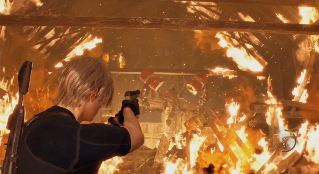Resident Evil 4 Remake Walka z bossem Bitores Méndez