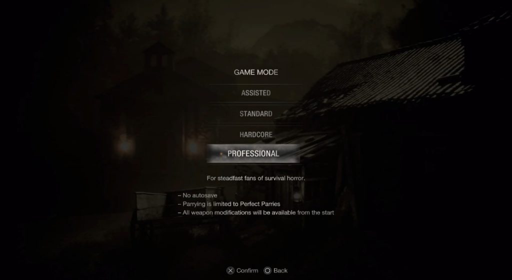 Remake Resident Evil 4: Profesjonalny poziom trudności