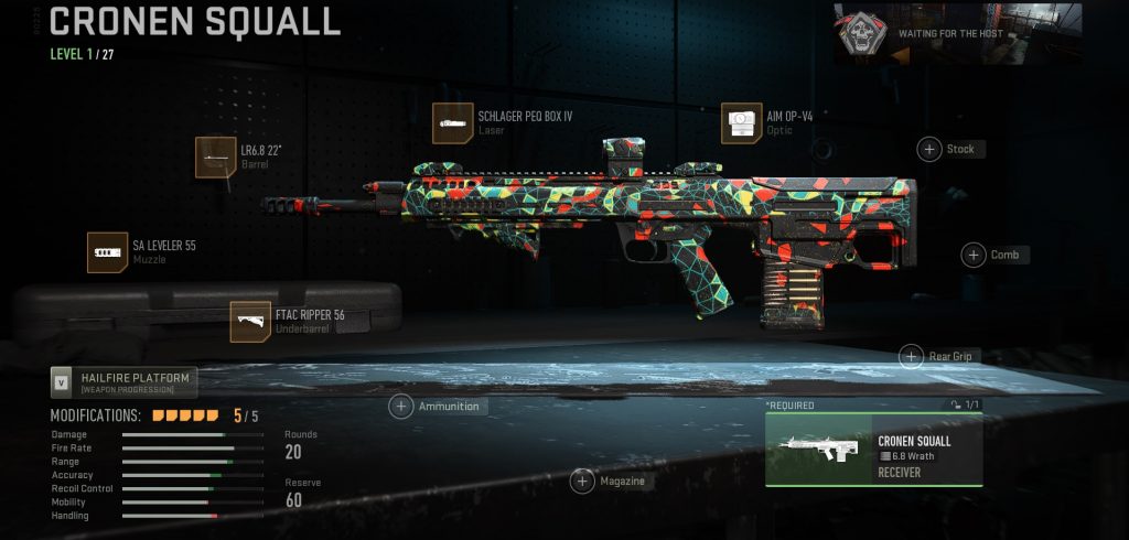 Klasa Cronen Squall w Modern Warfare 2