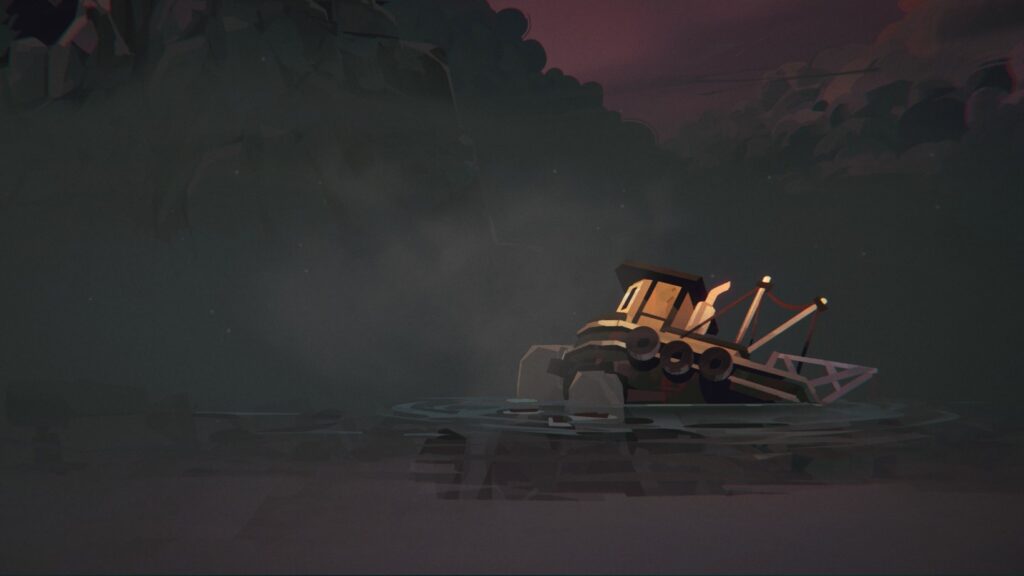 Dredge: Czym są czerwone światła w nocy?