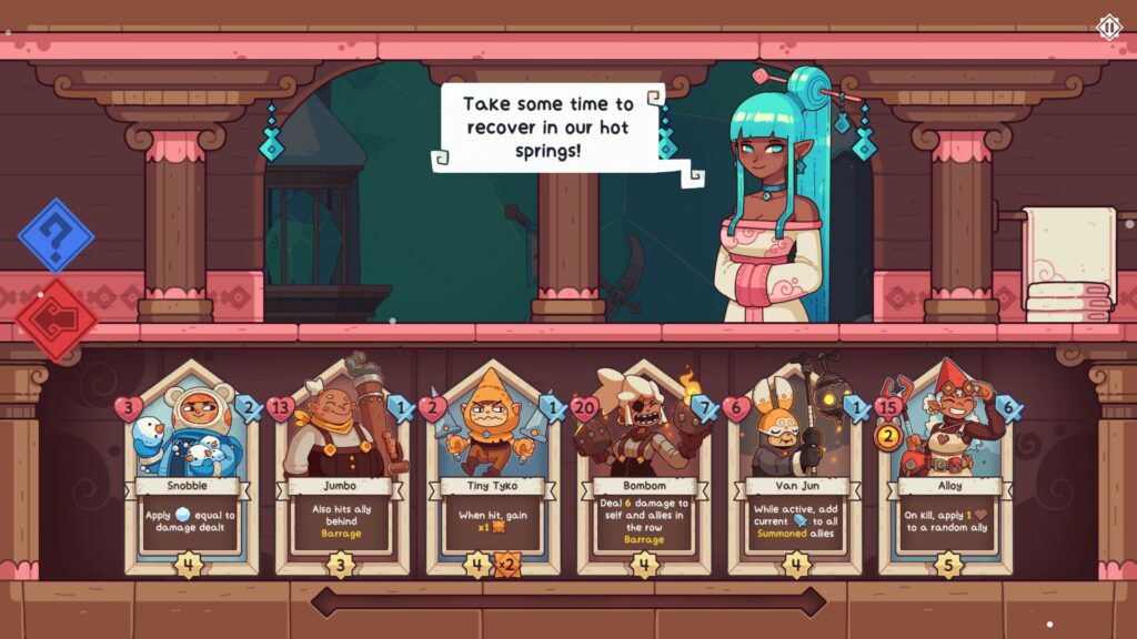 Wildfrost: Jak odblokować każdego towarzysza w gorącym źródle |  Odblokuj przewodnik