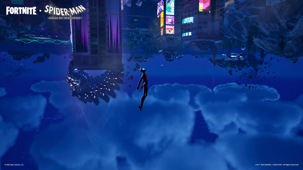 Lokalizacja Fortnite Spider Gwen Rozdział 4 Sezon 2