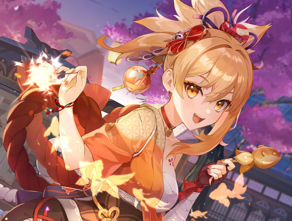 Genshin Impact: jak zbudować Yoimiyę Genshin Impact: jak zbudować Yoimiyę