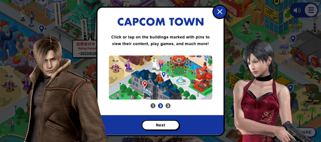 Capcom świętuje 40-lecie dzięki witrynie internetowej Capcom Town