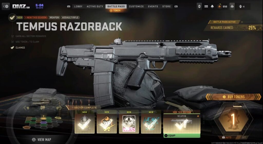 Odblokowanie Modern Warfare 2 Tempus Razorback