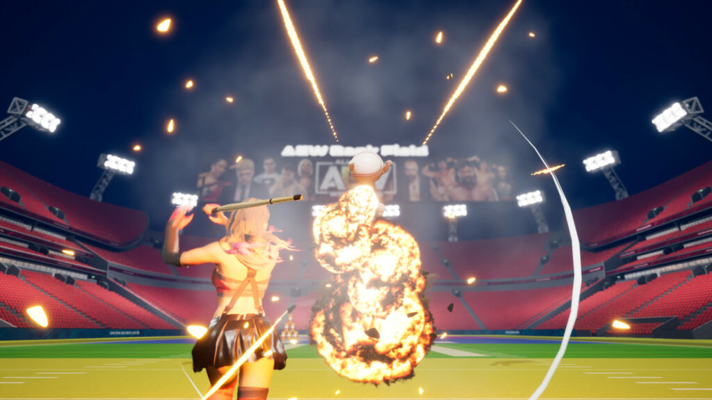 AEW Fight Forever: All Road To Elite Rozdziały i historie Getting an explosive home run in AEW Fight Forever.