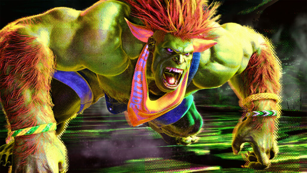 Street Fighter 6 Blanka ryczy