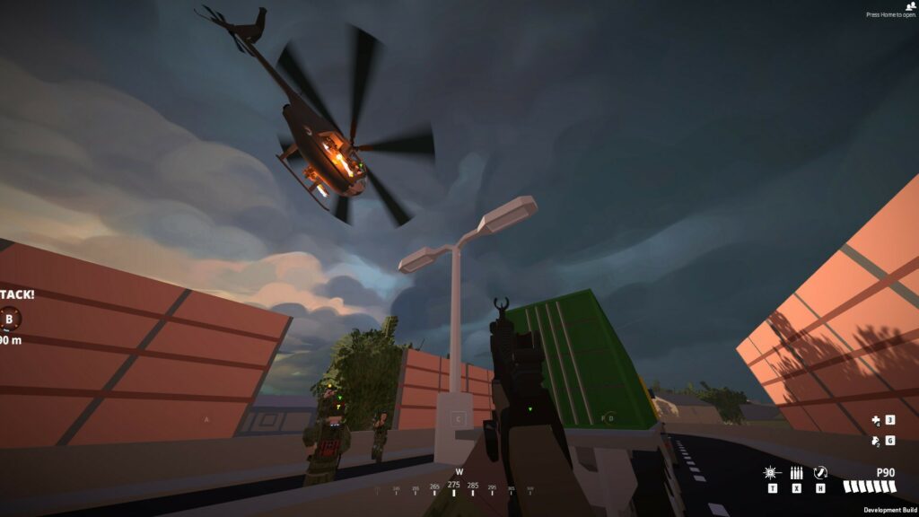 BattleBit Remastered – Jak łatwo zabijać Claymores Helicopter assaults a target in Battlebit Theater.