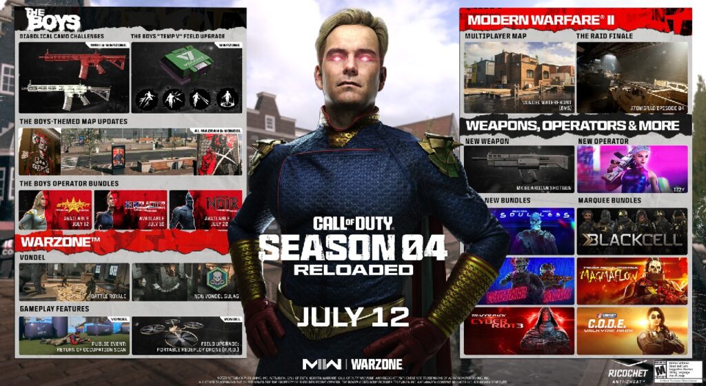Modern Warfare 2 Sezon 4 Reaktywacja