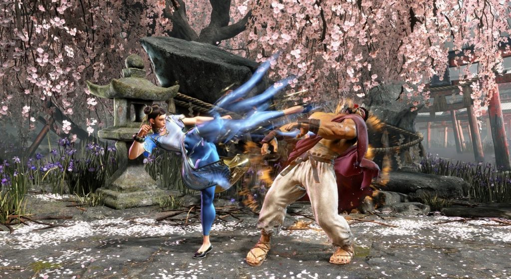 Kopnięcia Chun-Li z Street Fighter 6
