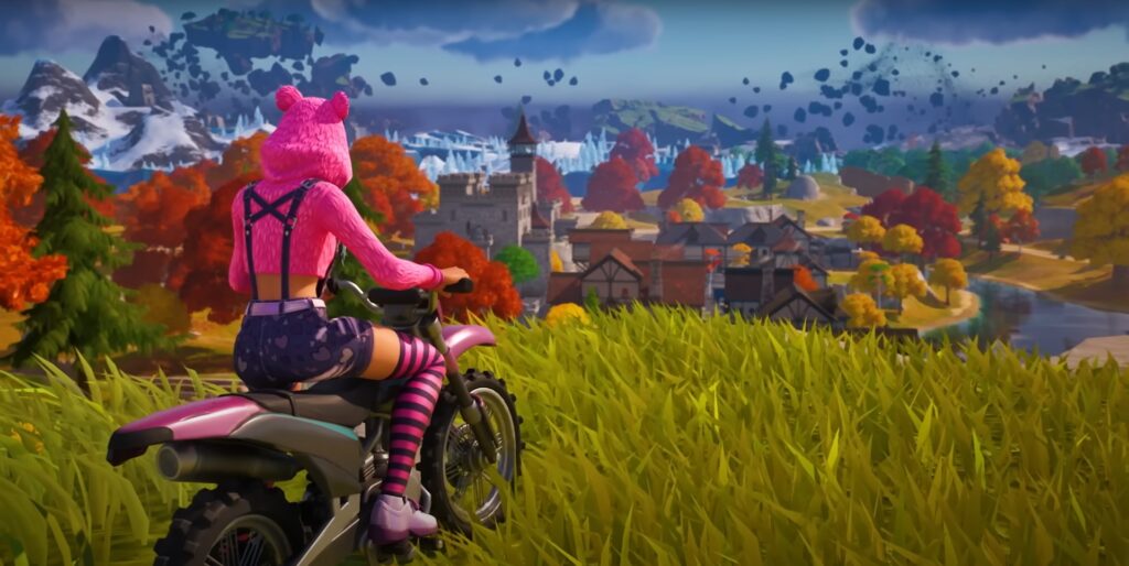 Fortnite Jak przelecieć 100 metrów w powietrzu za pomocą przewodnika po wyzwaniach pojazdów