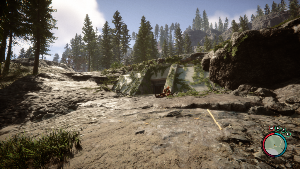 Ostatecznym celem Sons of the Forest jest odblokowanie tego bunkra.