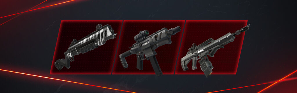 fortnite nowa broń rozdział 4 sezon 4 smg, strzelba, karabin szturmowy