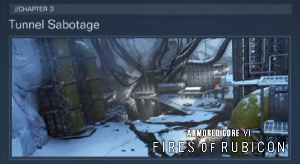 Armored Core 6: Ognie Rubikonu – opis przejścia sabotażu tunelu | Przewodnik po misji 18 Armored Core 6: Ognie Rubikonu – opis przejścia sabotażu tunelu | Przewodnik po misji 18