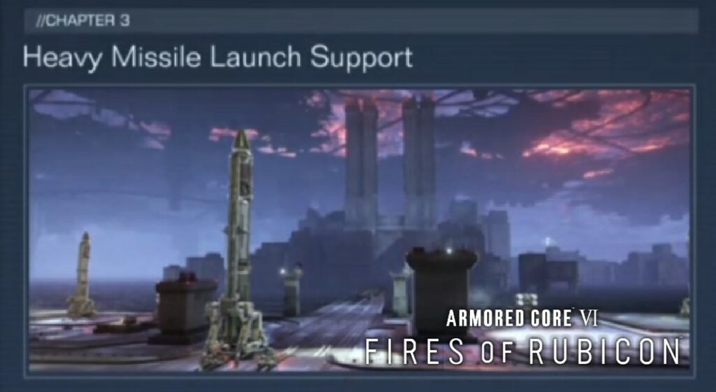 Armored Core 6: Ognie Rubikonu – opis przejścia wsparcia wystrzeliwania ciężkich rakiet |  Przewodnik po misji 20