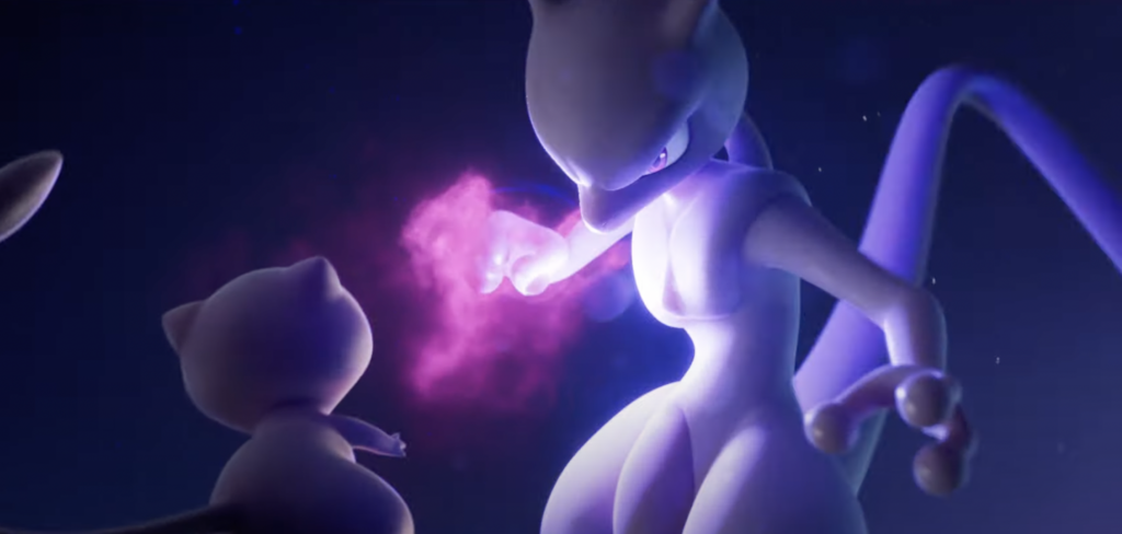 Mew kontra Mewtwo!