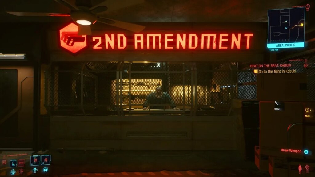 Cyberpunk 2077 The Gun Collect Your Gun From Wilson