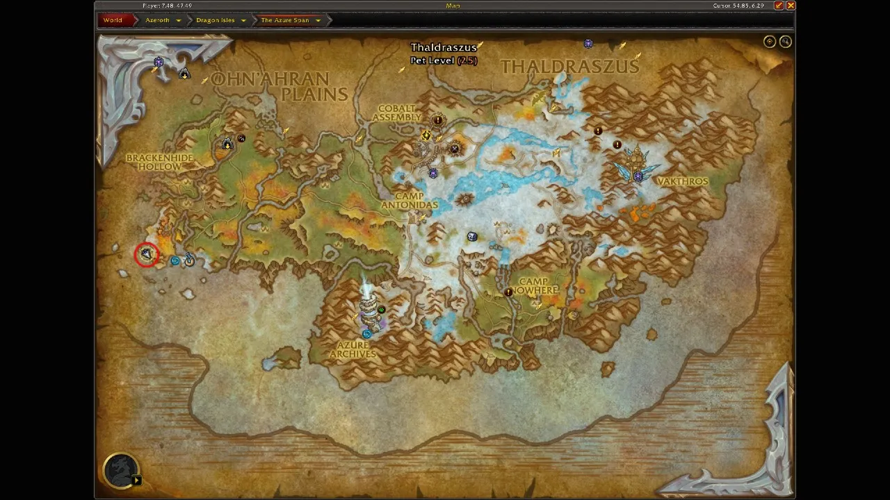 Azure-Span-Rumble-Coin-Rumble-Foil-Map-WoW