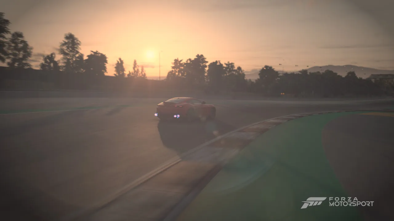Forza-Motorsport-Tryb fotograficzny-Pogoda-Zachód słońca
