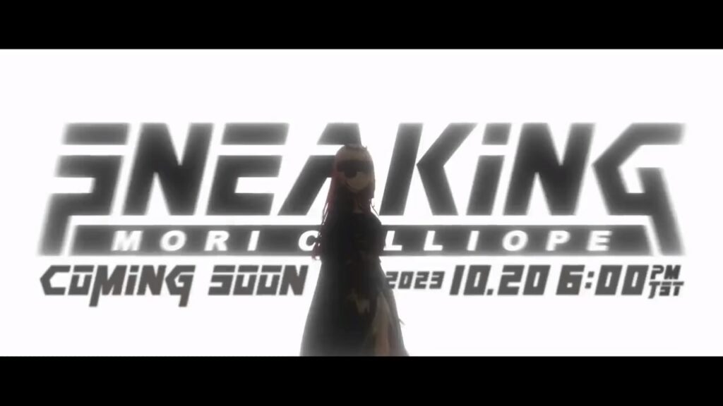 VTuber Mori Calliope prezentuje singiel promocyjny MGS Master Collection SNEAKING
