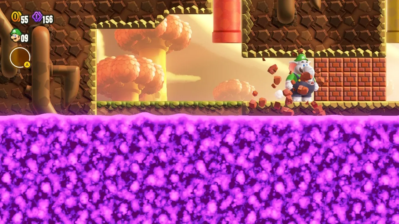 Wszystkie tajne wyjścia w pierwszym świecie Super Mario Bros Wonder Super-Mario-Bros-Wonder-Pipe-Rock-Plateau-Bulrush-Express-1