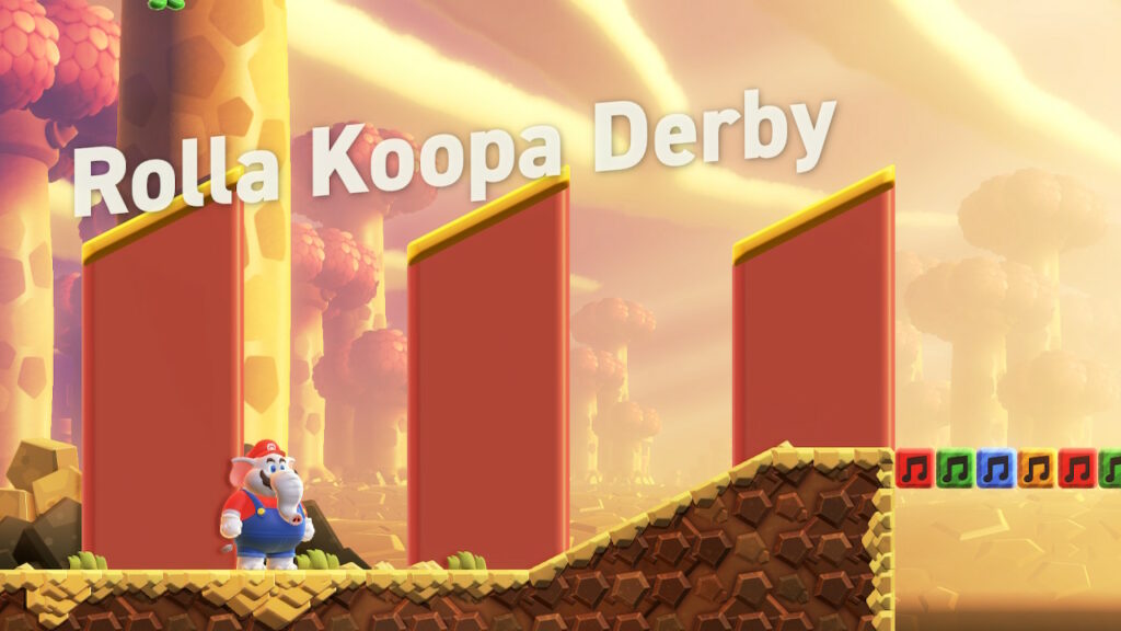 Super Mario Wonder: gdzie znaleźć wszystkie przedmioty kolekcjonerskie w „Rolla Koopa Derby” Super Mario Wonder: gdzie znaleźć wszystkie przedmioty kolekcjonerskie w „Rolla Koopa Derby”