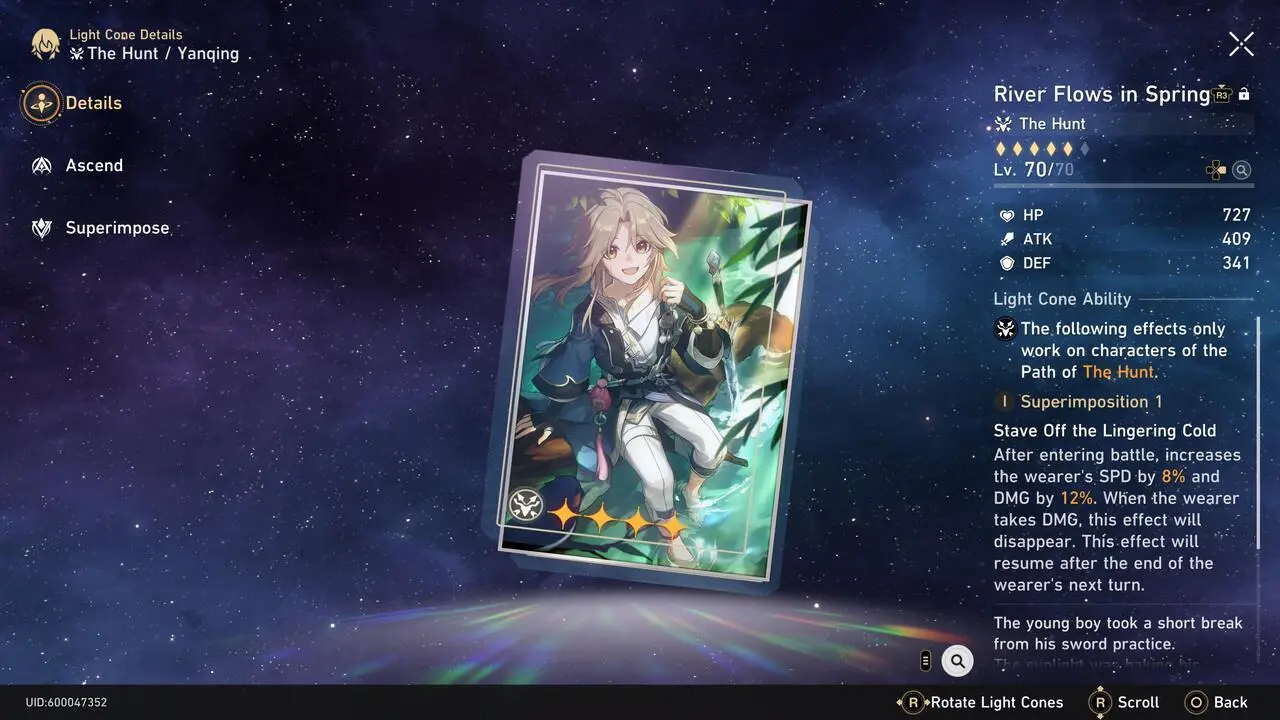 Budowa Honkai Star Rail Topaz DPS | Najlepszy stożek świetlny, artefakty i skład zespołu Honkai-Gwiezdna Kolej-Lekki Stożek-Rzeka-Płynie-w-wiosnie