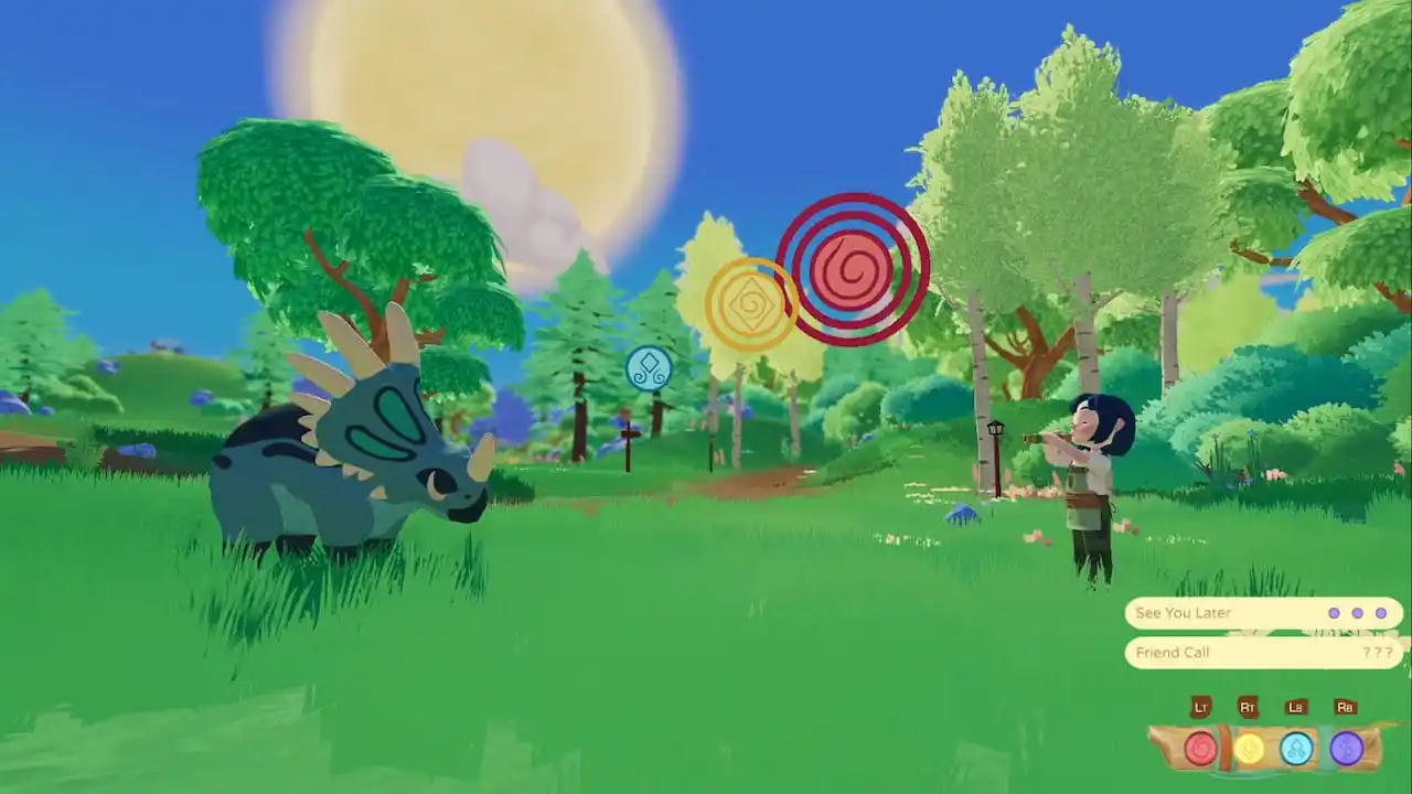 Jak badać śpiącego styrakozaura w Paleo Pines paleo-sosny-oswajające-styrakozaur