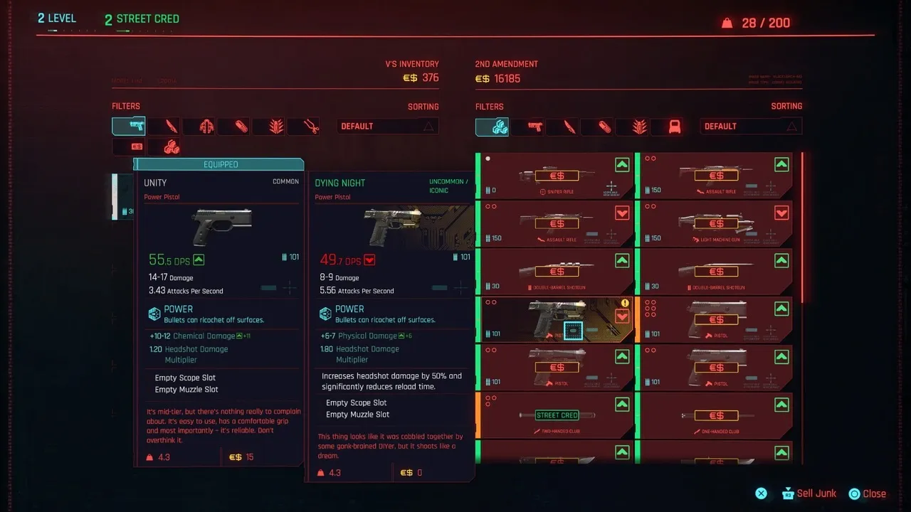 Cyberpunk-2077-Kultowy-Pistol-Dying-Night