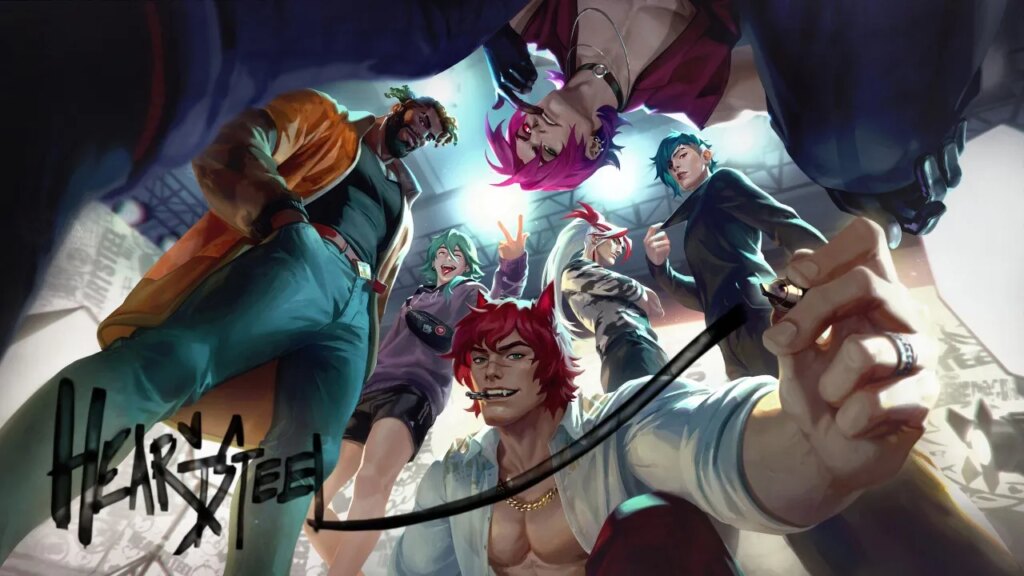 Jak przesyłać strumieniowo League of Legends New Heartsteel Group w Spotify i Apple Music Heartsteel LoL Boyband
