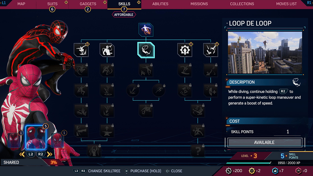 Jak wykonać Loop De Loop w Spider-Man 2 Jak odblokować umiejętność Loop-De-Loop-w-Spider-Man-2