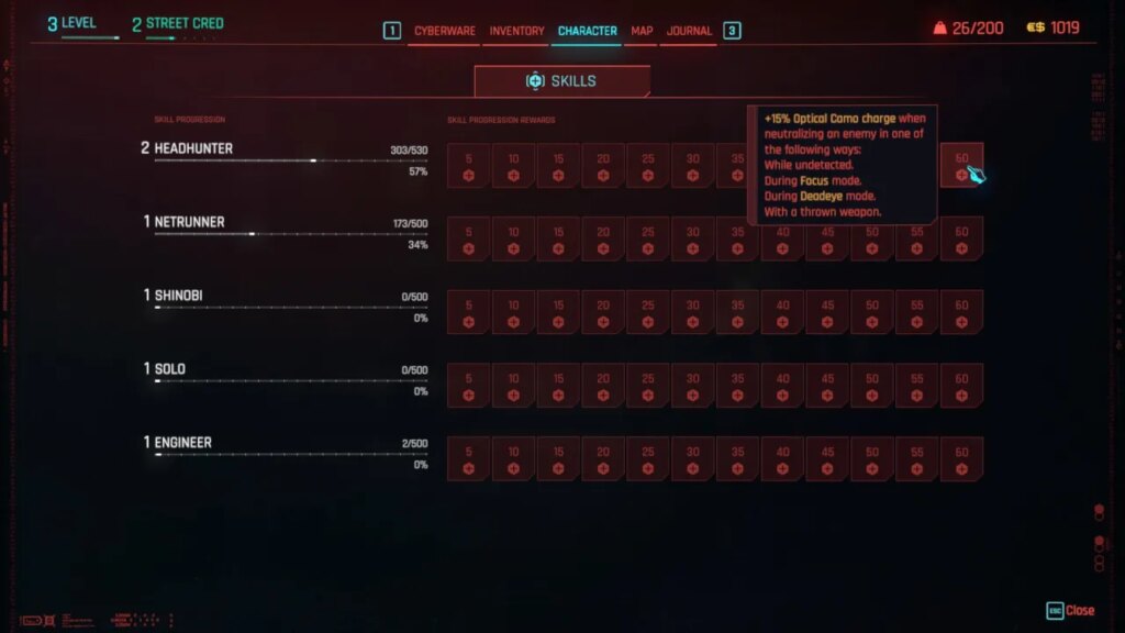 Jak zwiększyć umiejętność Headhuntera w Cyberpunk 2077 Jak zwiększyć umiejętność Headhuntera w Cyberpunk 2077