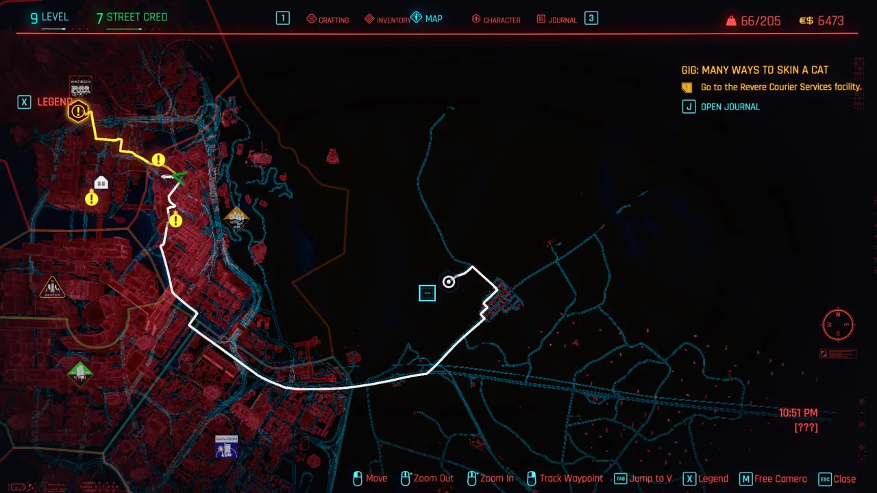 Lokalizacja najszybszego samochodu w Cyberpunk 2077: jak zdobyć Rayfield Caliburn Cyberpunk-2077-Darmowa mapa Rayfield-Caliburn