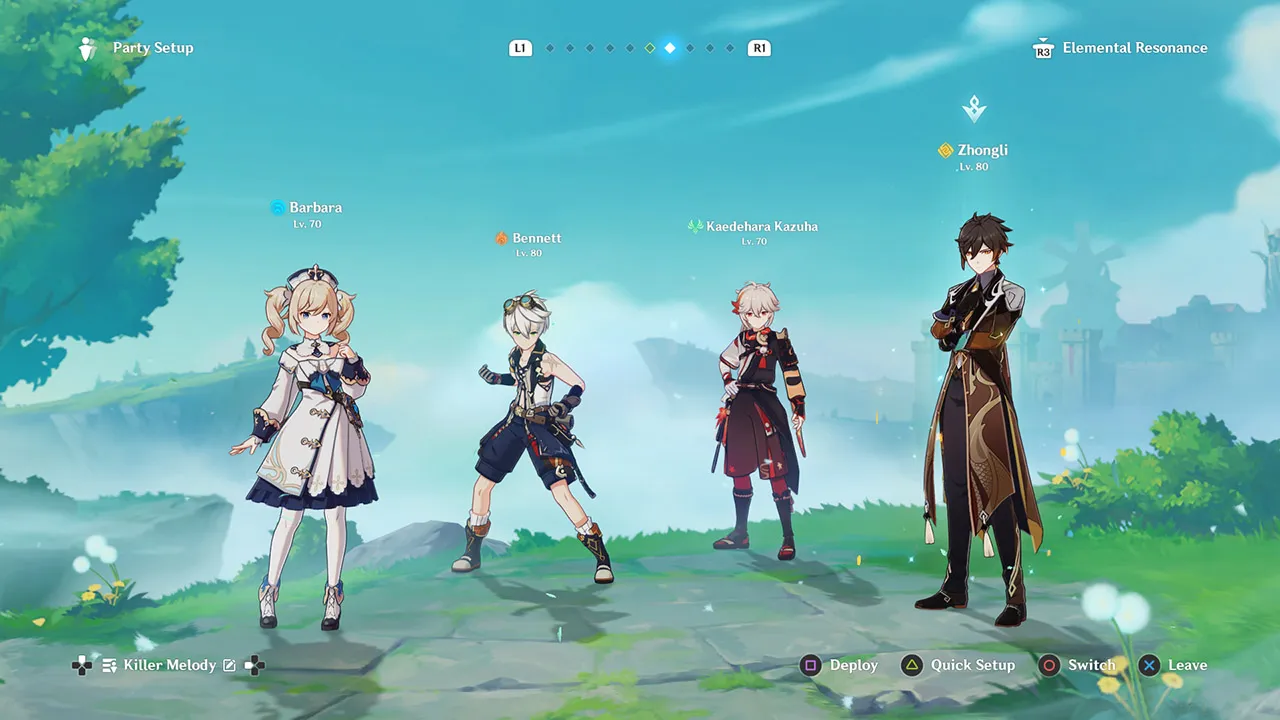 Najlepsza kompilacja Genshin-Impact-Barbara-DPS