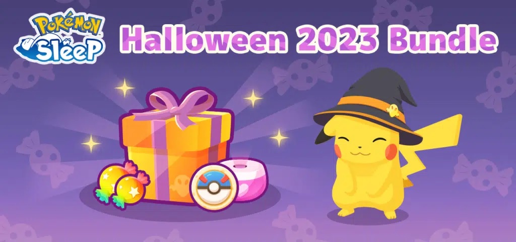 ceny i zawartość pakietów Pokemon Sleep Halloween 2023