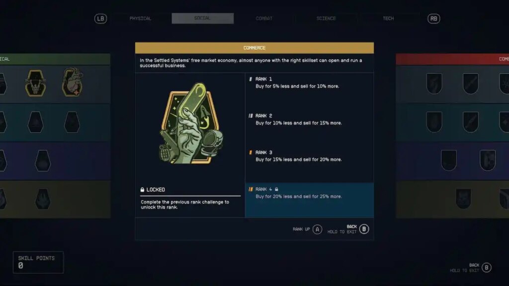 Przewodnik poziomowania Starfield Commerce | Najlepsza metoda szybkiego kupowania i sprzedawania unikalnych przedmiotów Level Commerce Fast in Starfield