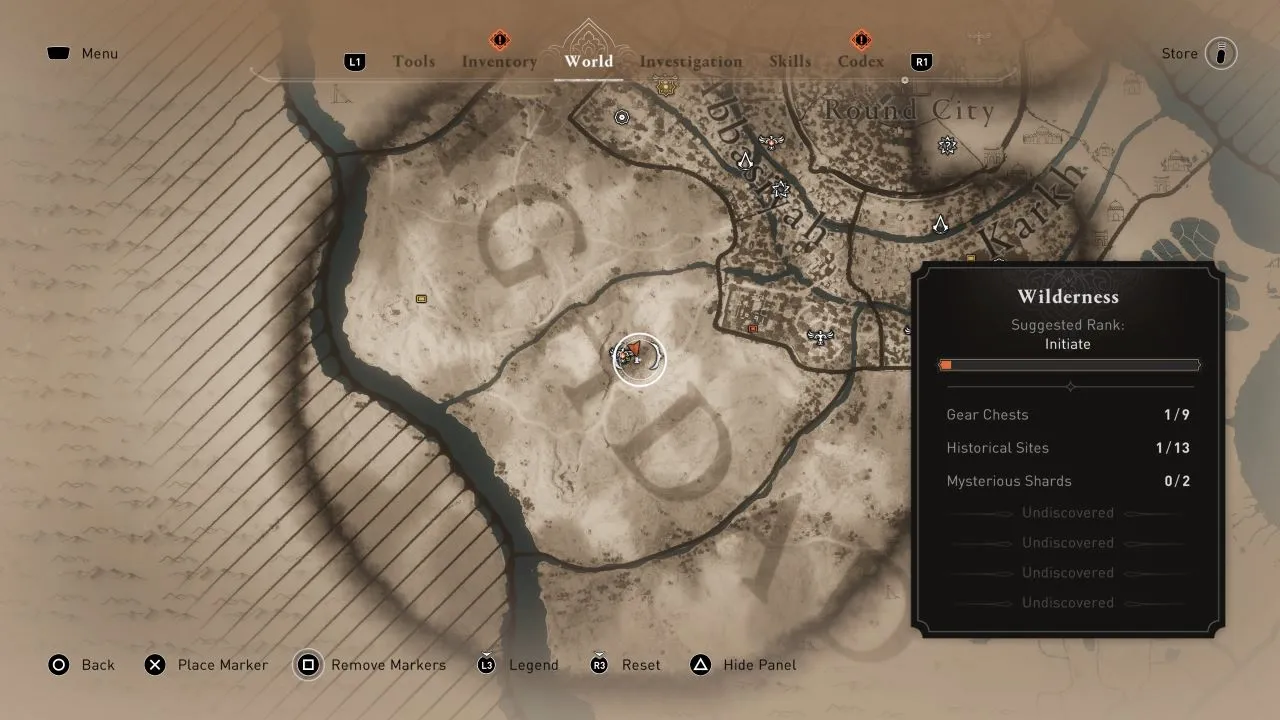 Trofeum Woli Assassin's Creed Mirage Eagle's - łatwa metoda Oaza-lokalizacja-Zabójcy-Creed-Mirage