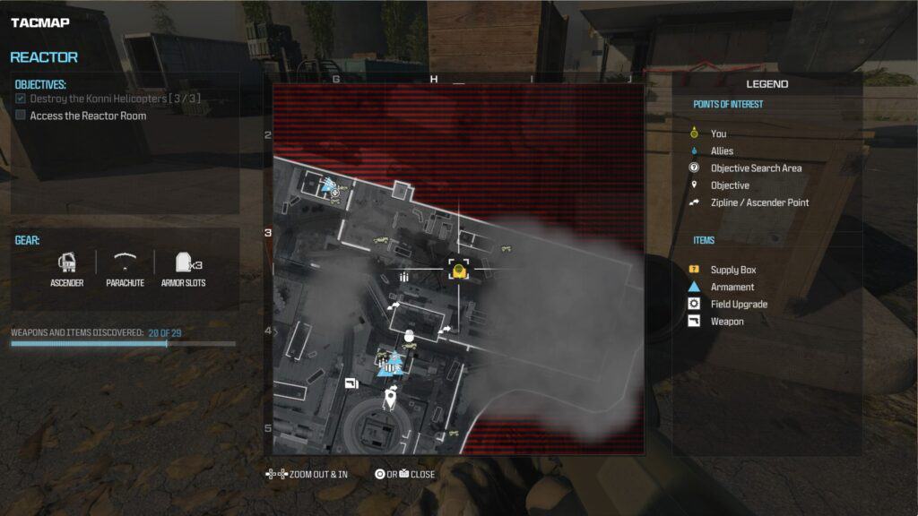 Broń i przedmioty z reaktora Modern Warfare 3